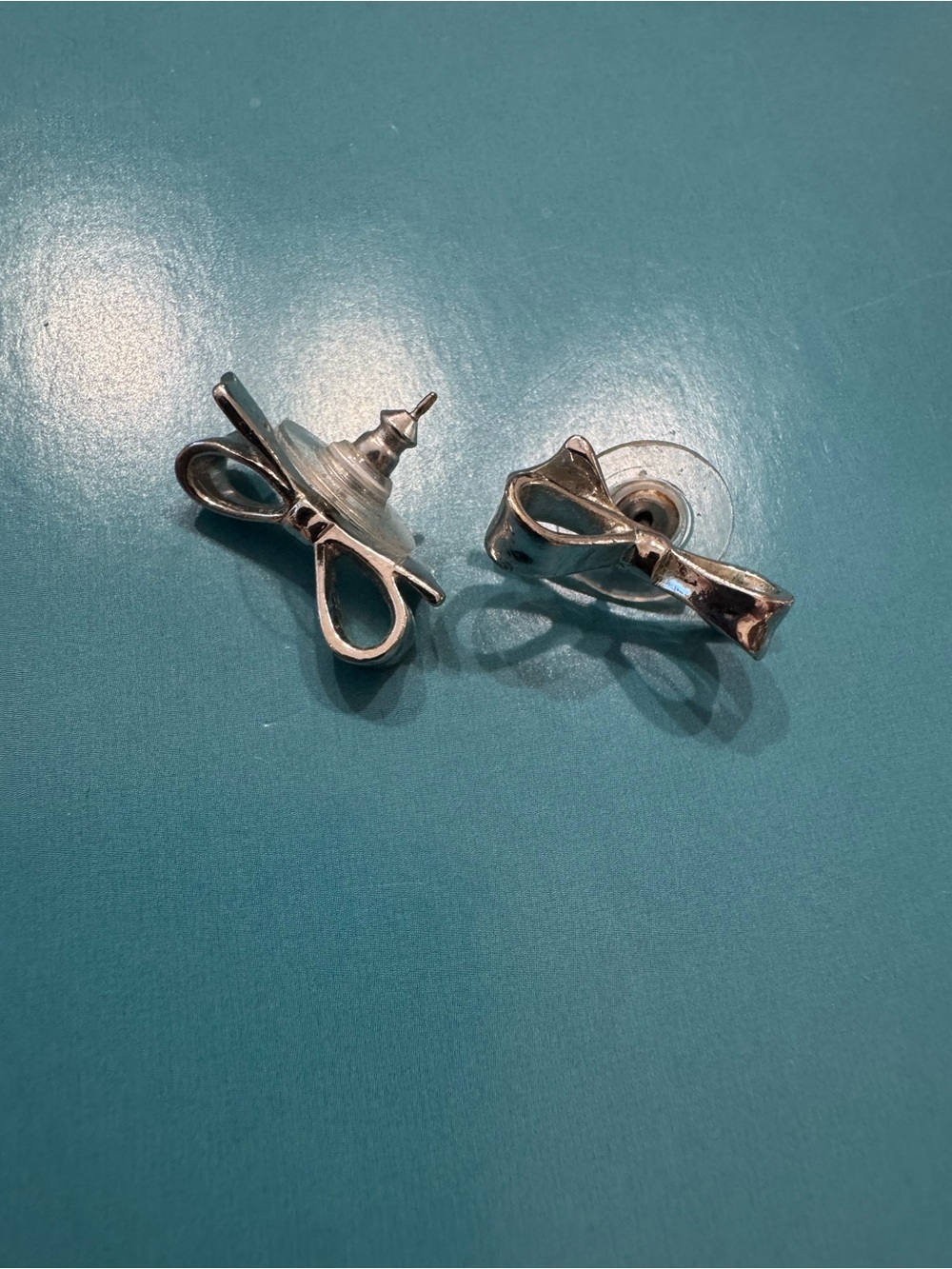 kate spade Silver Bow Stud Earrings